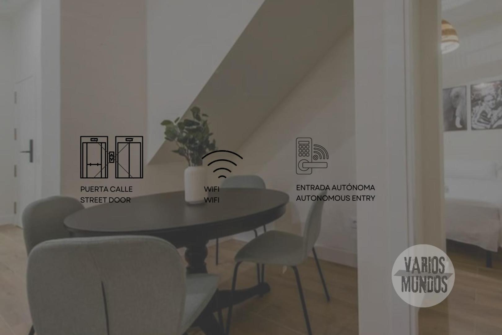 Cozy Y Centrico Apt Para 6Pax En Plaza Del Carmen E2 Madrid Ngoại thất bức ảnh