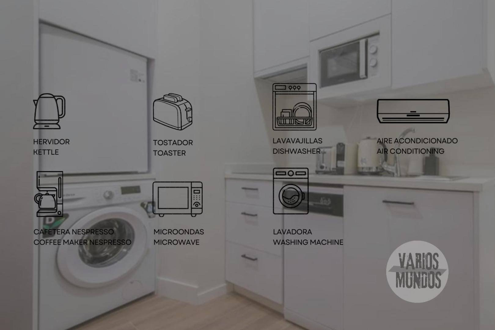Cozy Y Centrico Apt Para 6Pax En Plaza Del Carmen E2 Madrid Ngoại thất bức ảnh